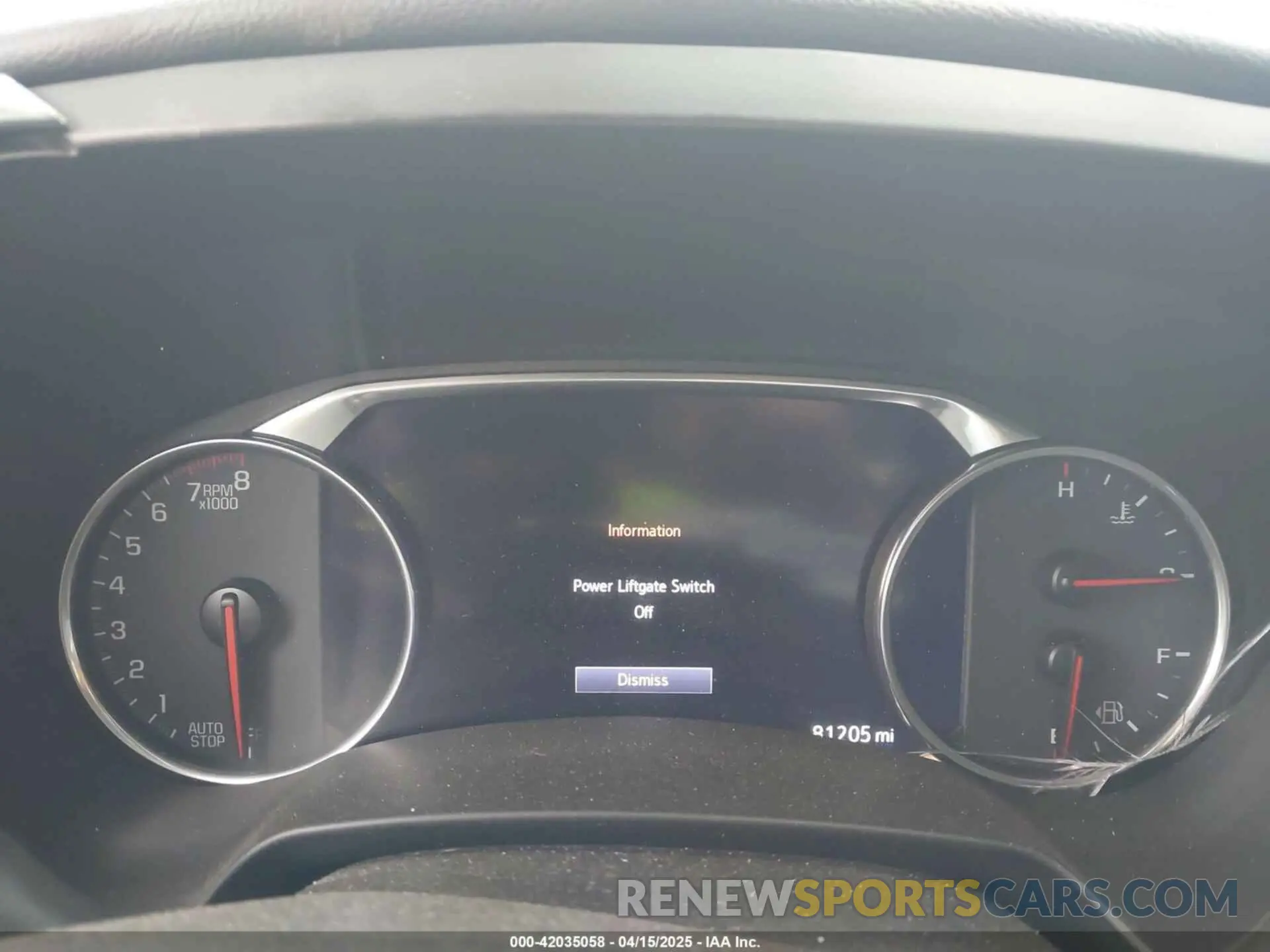 7 Photograph of a damaged car 3GNKBERS8KS647477 CHEVROLET BLAZER 2019