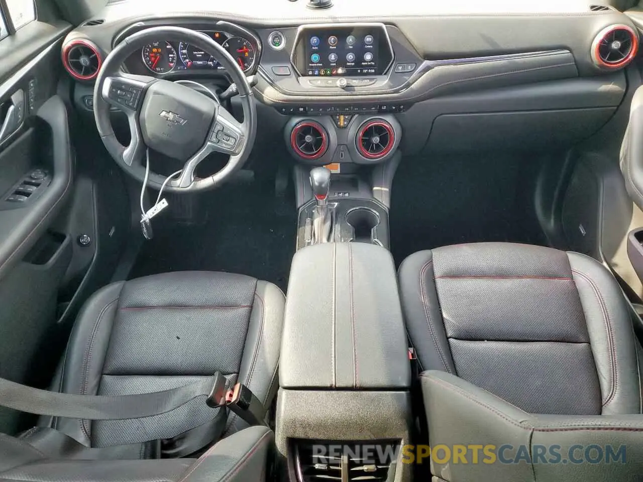 16 Photograph of a damaged car 3GNKBERS8KS652940 CHEVROLET BLAZER 2019