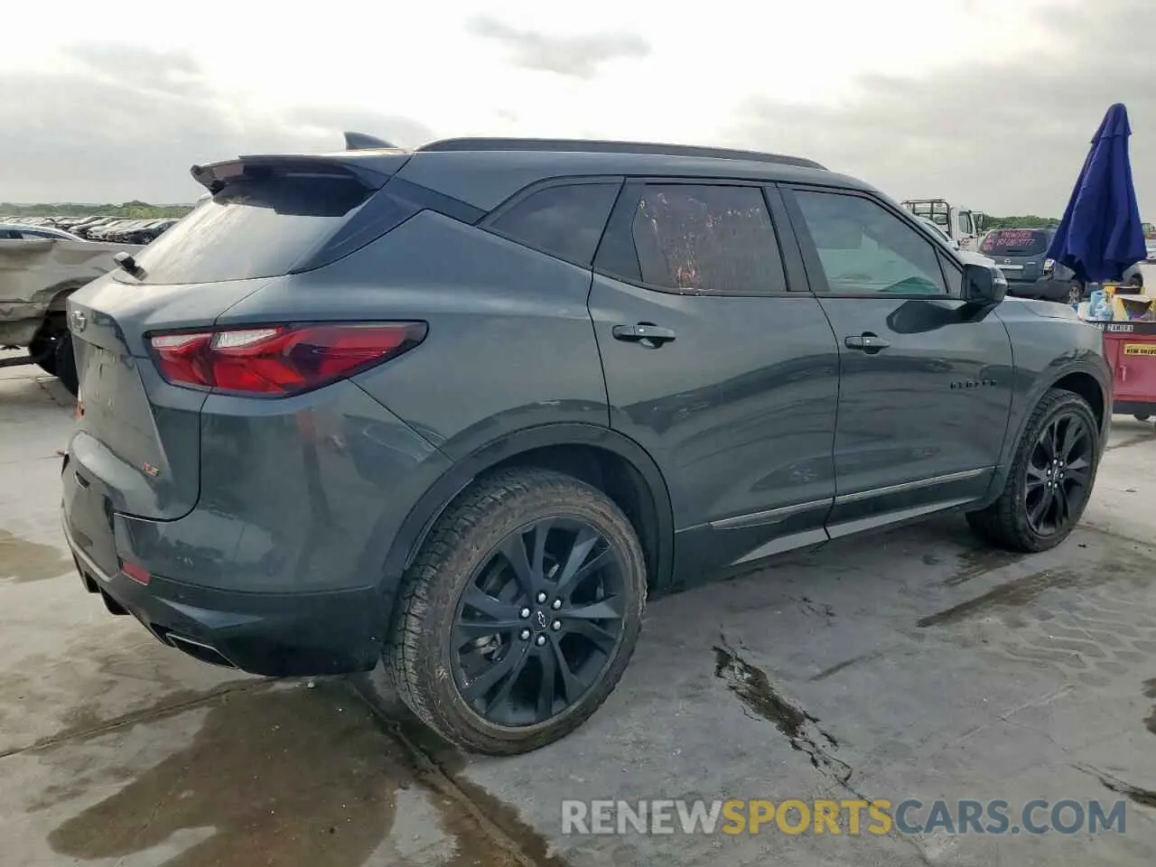 6 Photograph of a damaged car 3GNKBERS8KS652940 CHEVROLET BLAZER 2019
