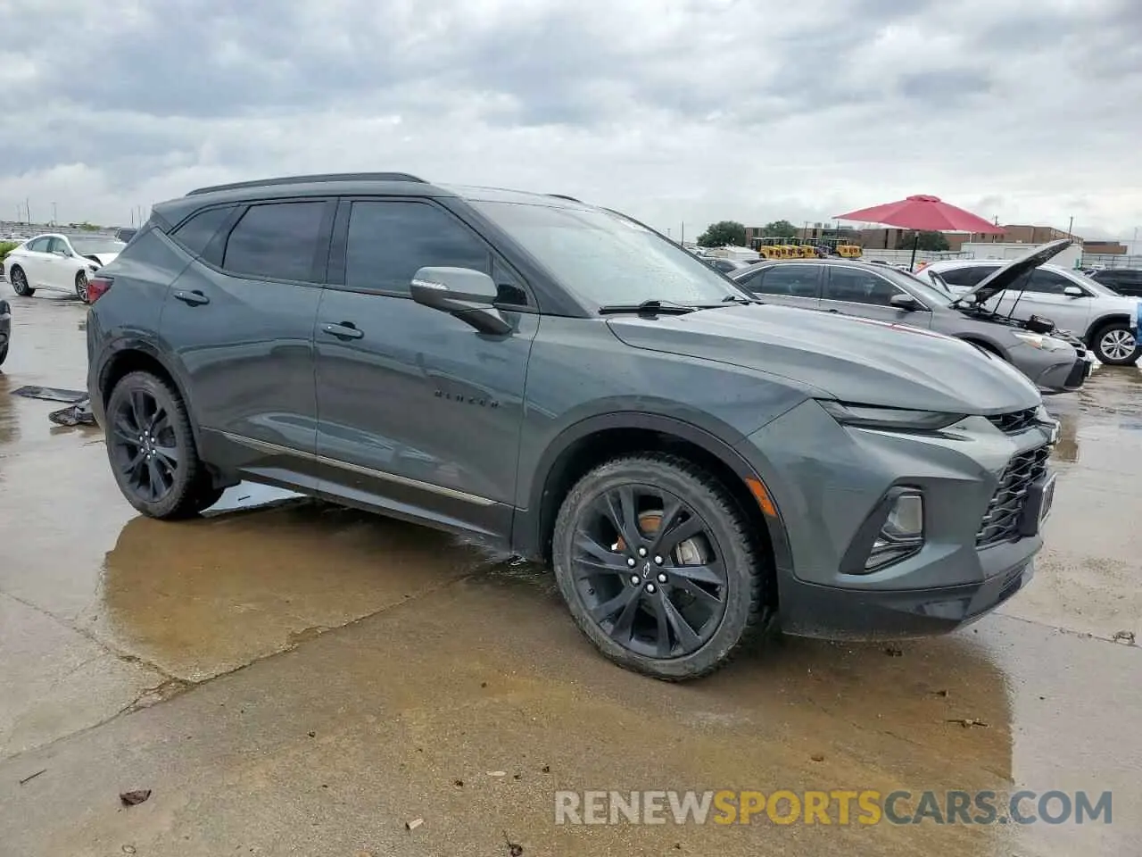 7 Photograph of a damaged car 3GNKBERS8KS652940 CHEVROLET BLAZER 2019