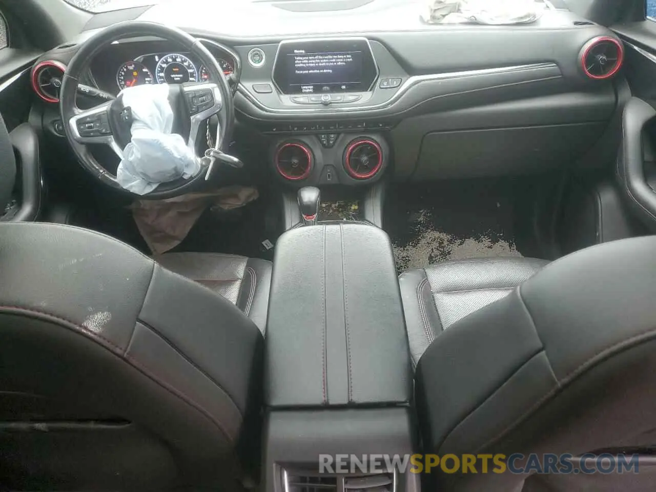 8 Photograph of a damaged car 3GNKBERS9KS570361 CHEVROLET BLAZER 2019