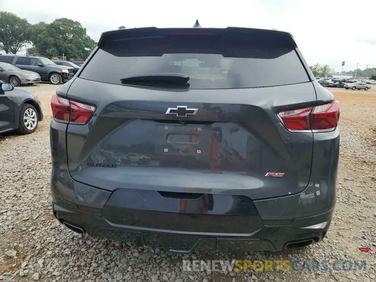 6 Photograph of a damaged car 3GNKBERSXKS644368 CHEVROLET BLAZER 2019