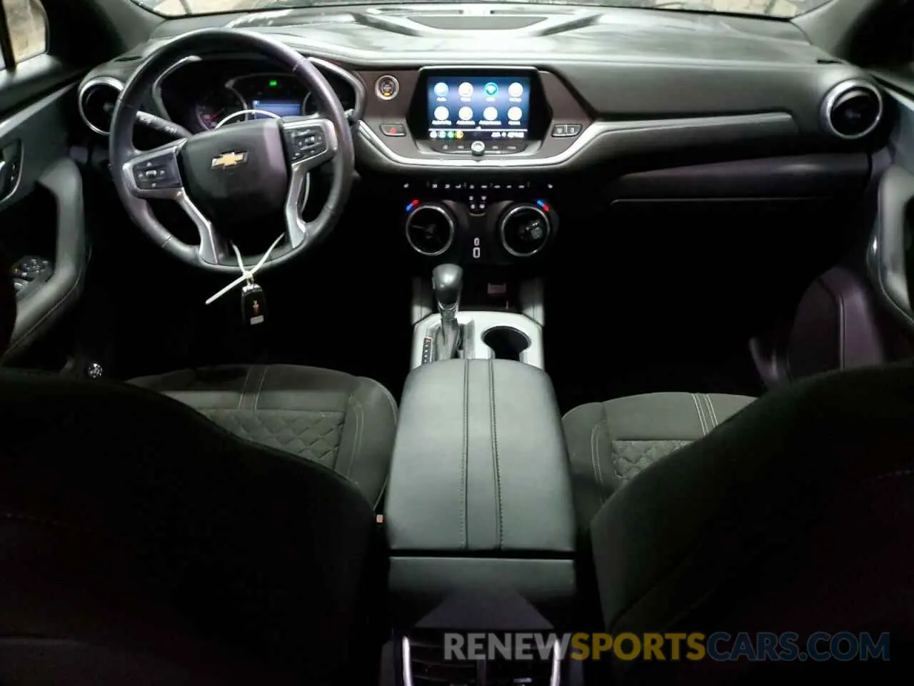 8 Photograph of a damaged car 3GNKBGRS3KS653585 CHEVROLET BLAZER 2019
