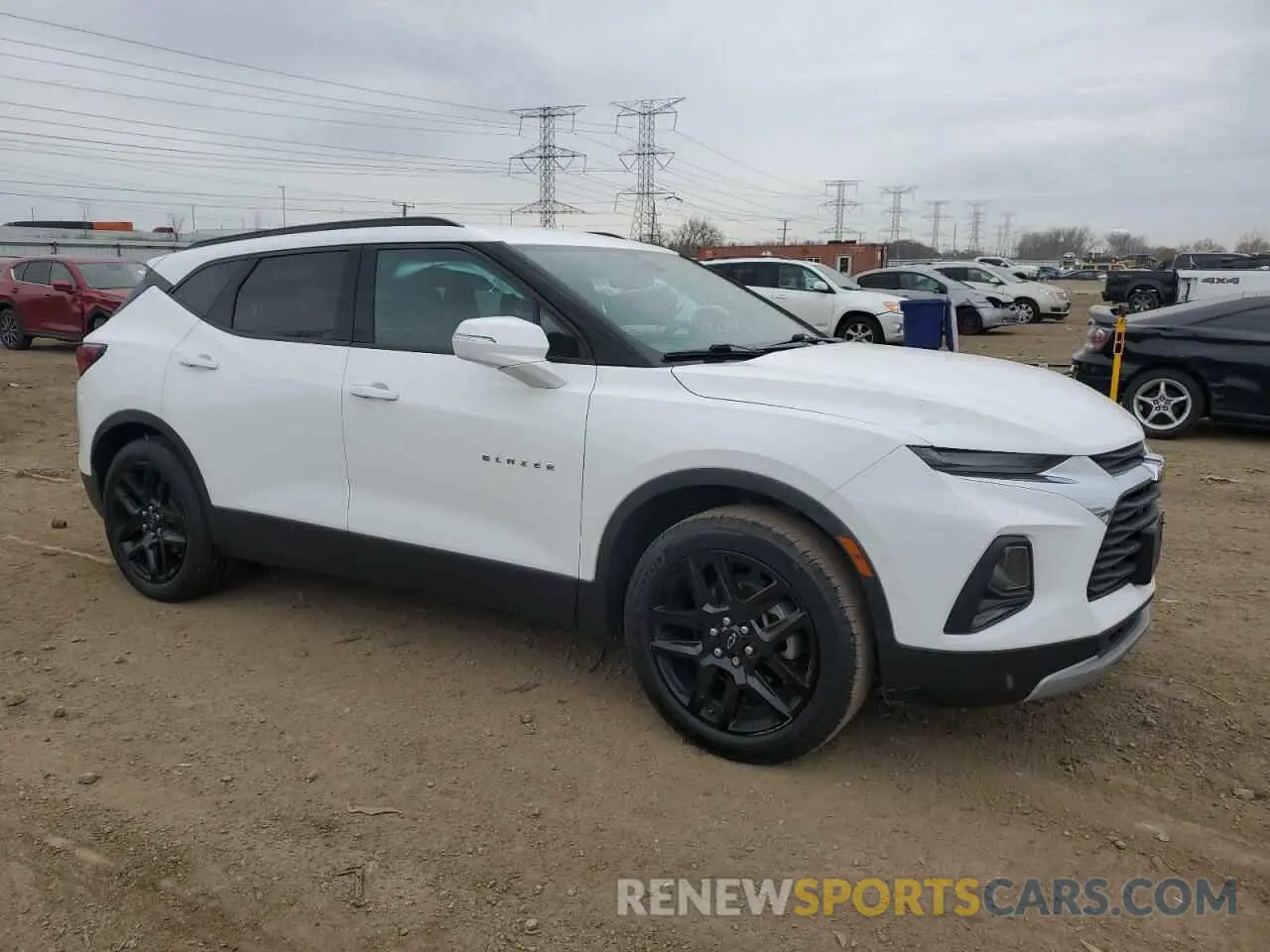 4 Photograph of a damaged car 3GNKBGRS5KS650445 CHEVROLET BLAZER 2019