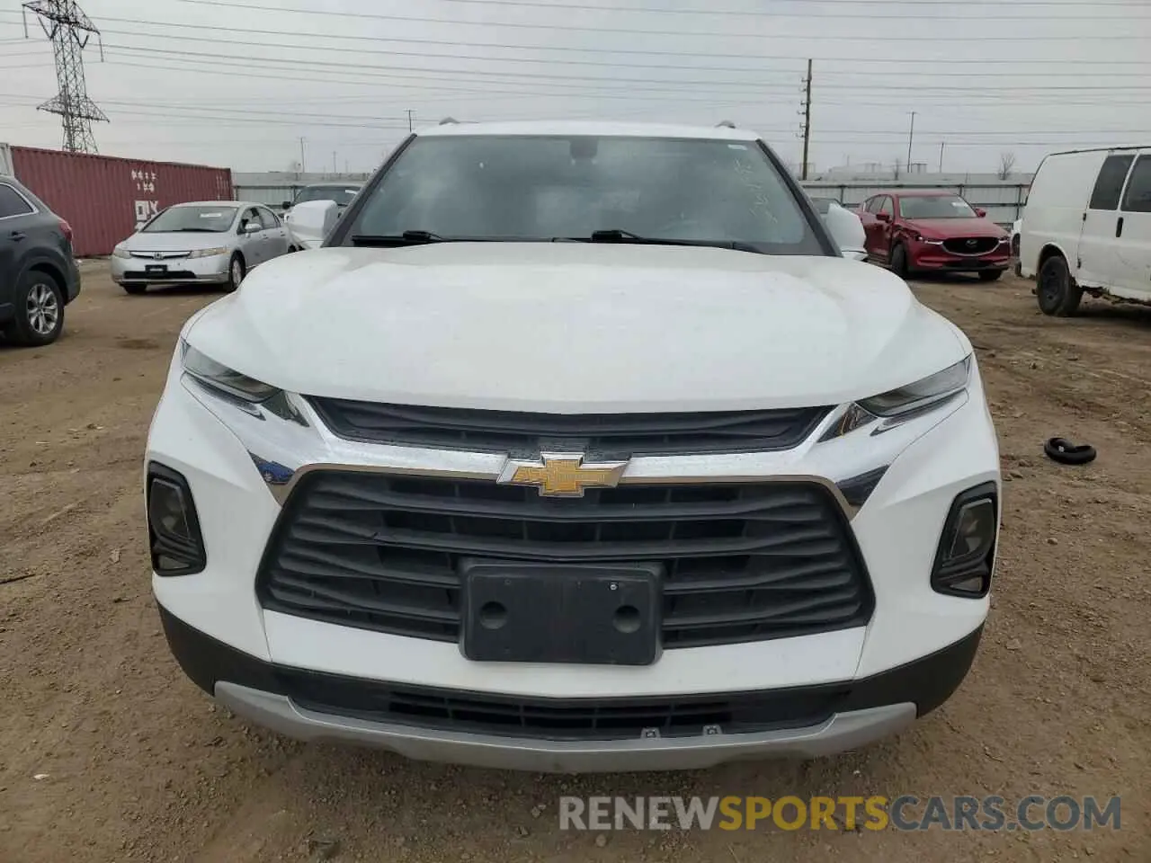 5 Photograph of a damaged car 3GNKBGRS5KS650445 CHEVROLET BLAZER 2019