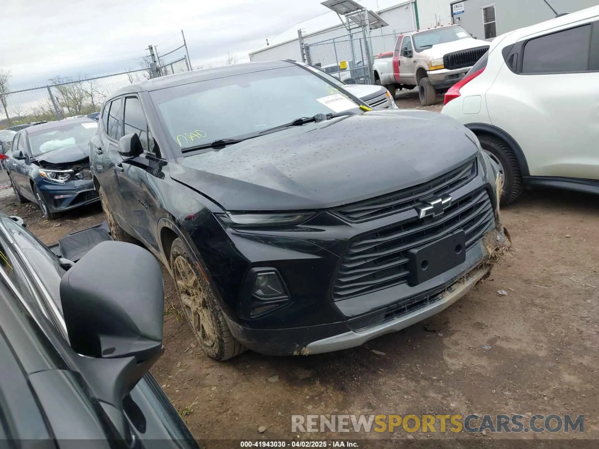 1 Photograph of a damaged car 3GNKBGRS5KS683414 CHEVROLET BLAZER 2019