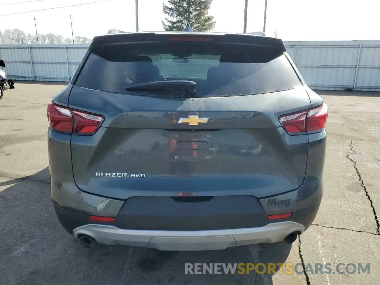 6 Photograph of a damaged car 3GNKBGRS8KS585235 CHEVROLET BLAZER 2019