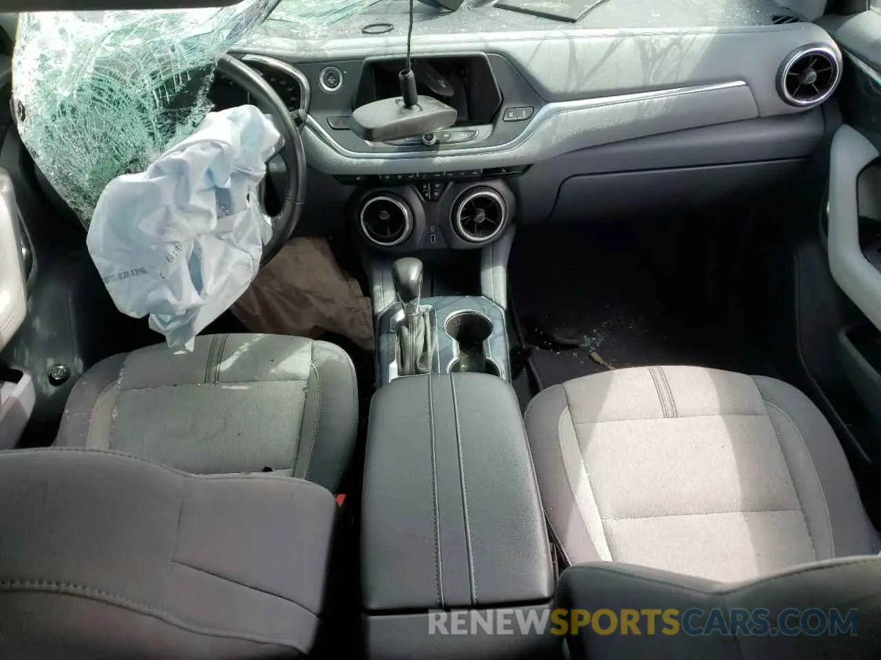 8 Photograph of a damaged car 3GNKBGRSXKS686308 CHEVROLET BLAZER 2019