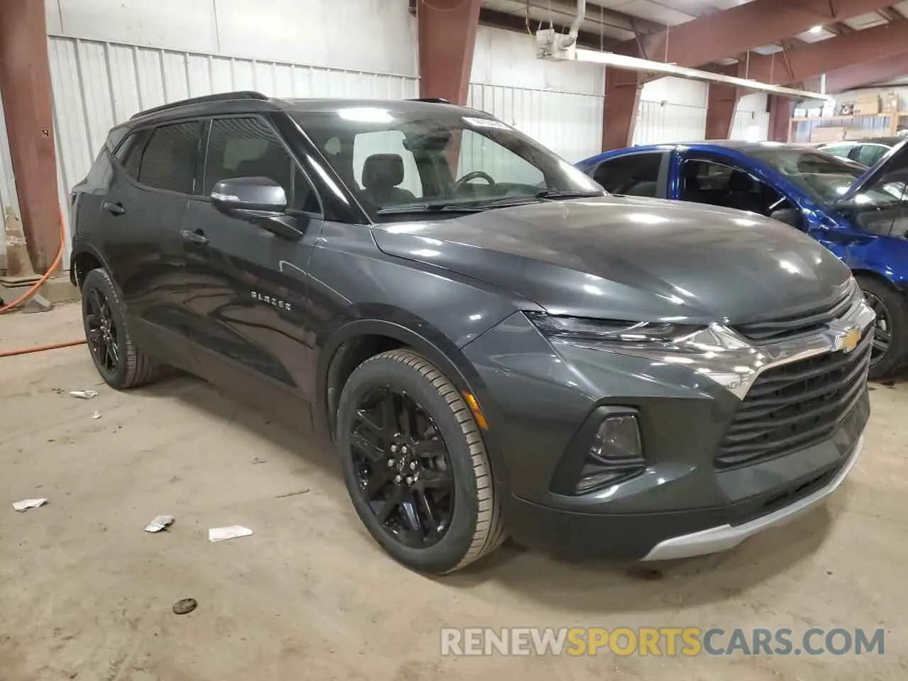 4 Photograph of a damaged car 3GNKBHRS0KS651802 CHEVROLET BLAZER 2019