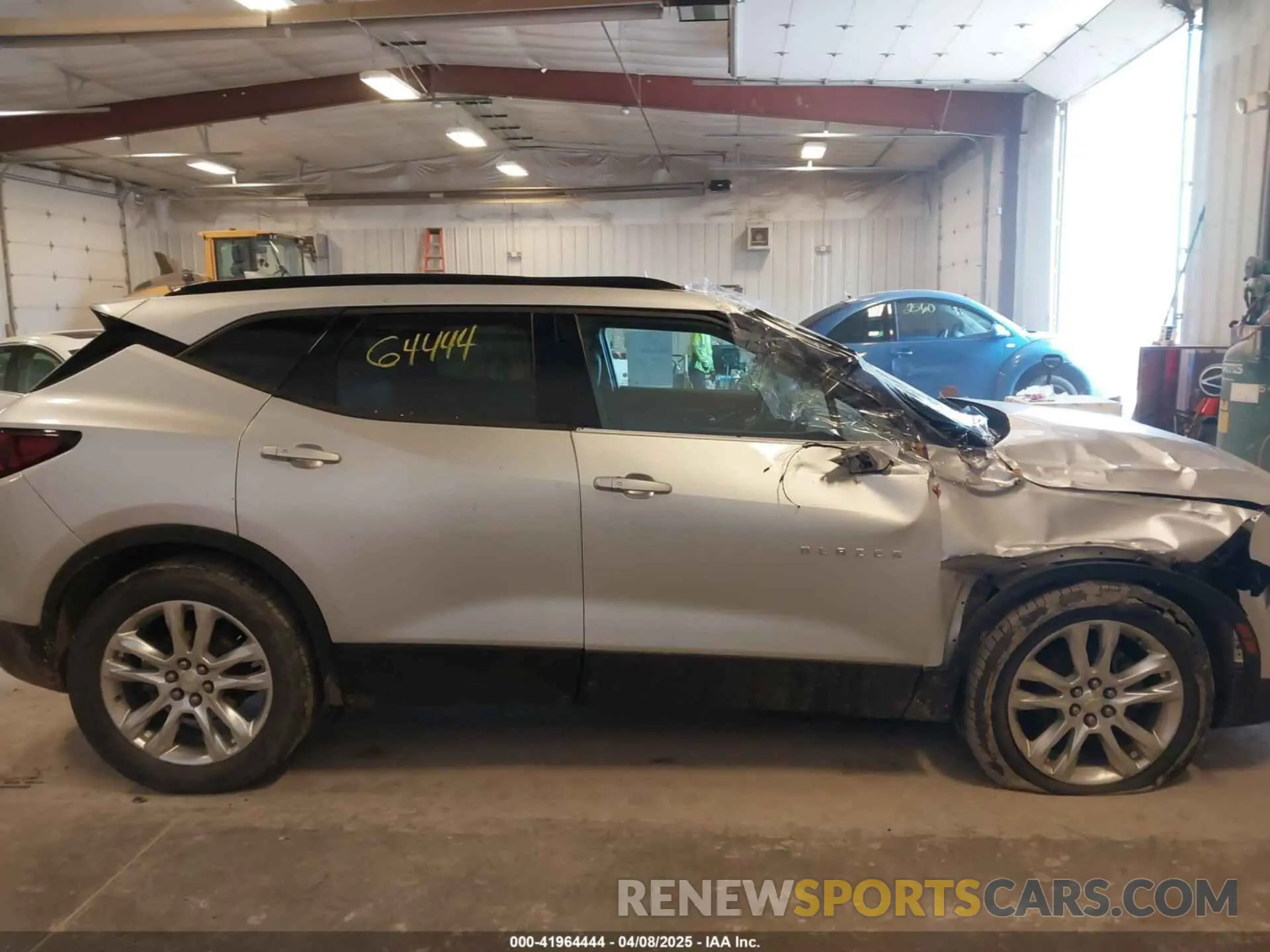 13 Photograph of a damaged car 3GNKBHRS0KS667854 CHEVROLET BLAZER 2019