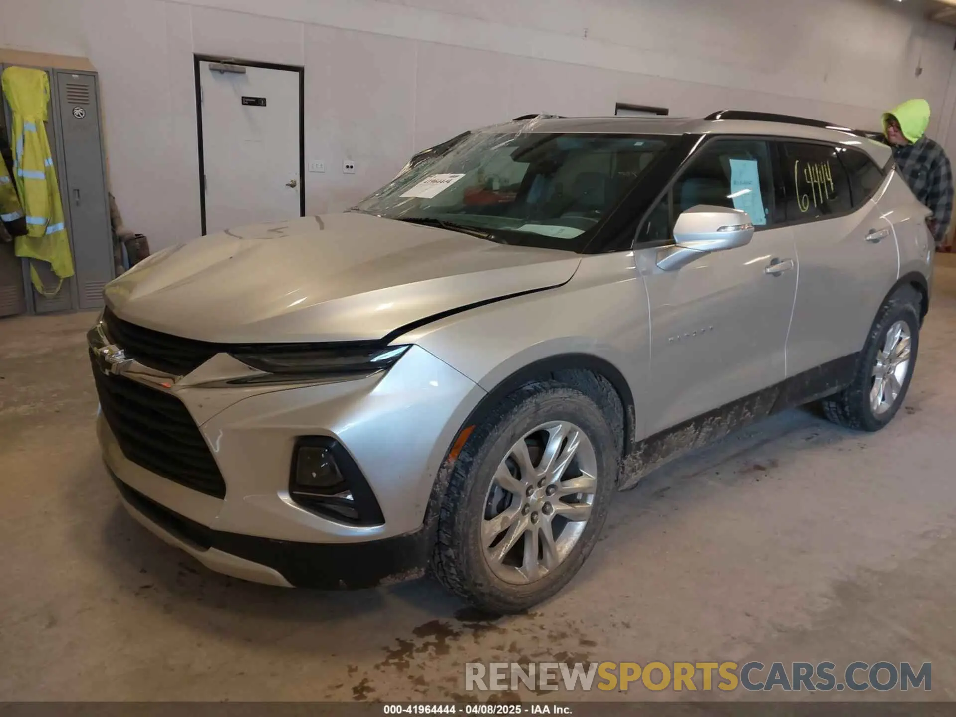 2 Photograph of a damaged car 3GNKBHRS0KS667854 CHEVROLET BLAZER 2019