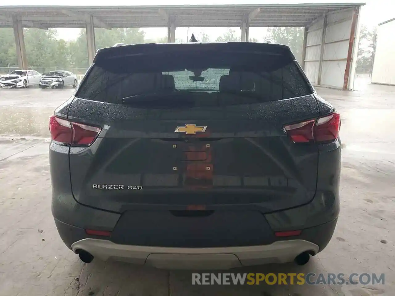 6 Photograph of a damaged car 3GNKBHRS2KS692027 CHEVROLET BLAZER 2019