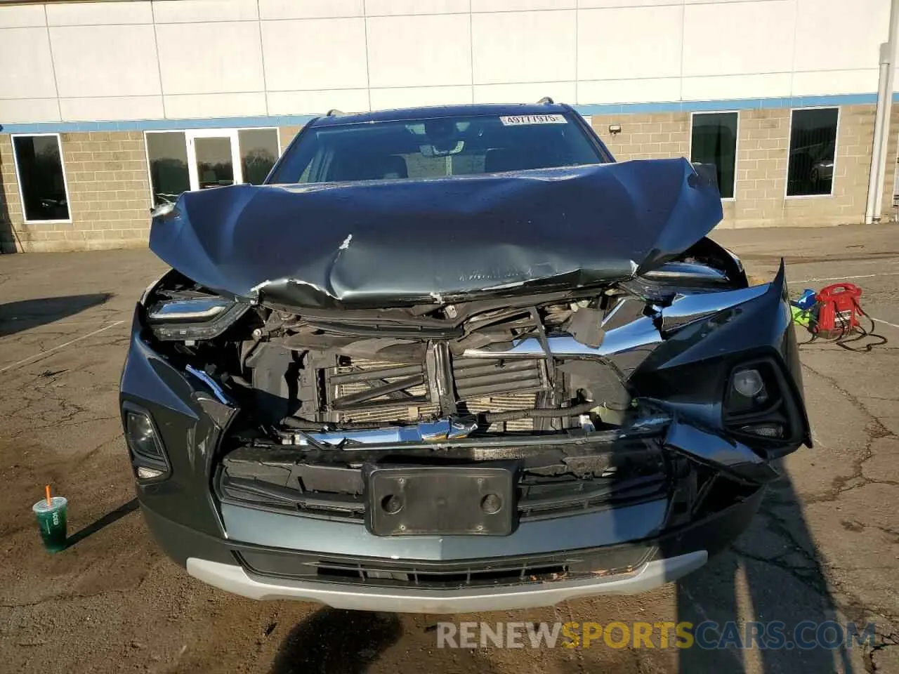 5 Photograph of a damaged car 3GNKBHRS9KS589803 CHEVROLET BLAZER 2019