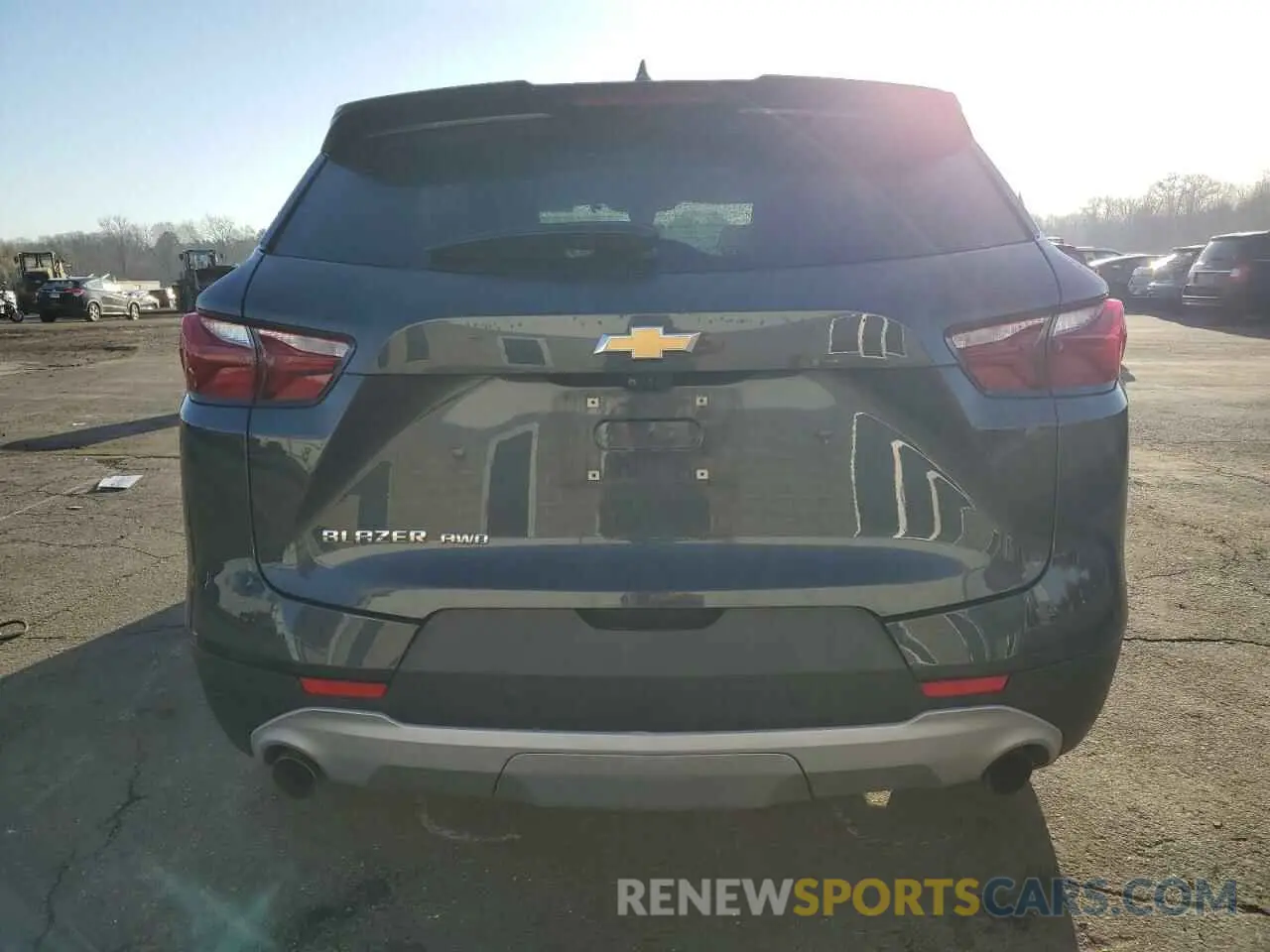 6 Photograph of a damaged car 3GNKBHRS9KS589803 CHEVROLET BLAZER 2019