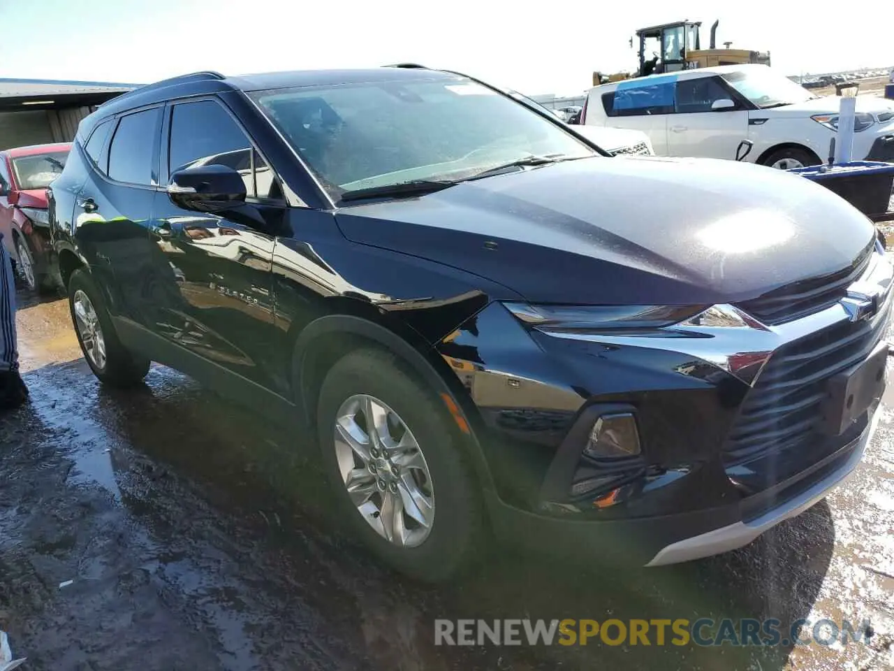 4 Photograph of a damaged car 3GNKBHRS9KS700320 CHEVROLET BLAZER 2019