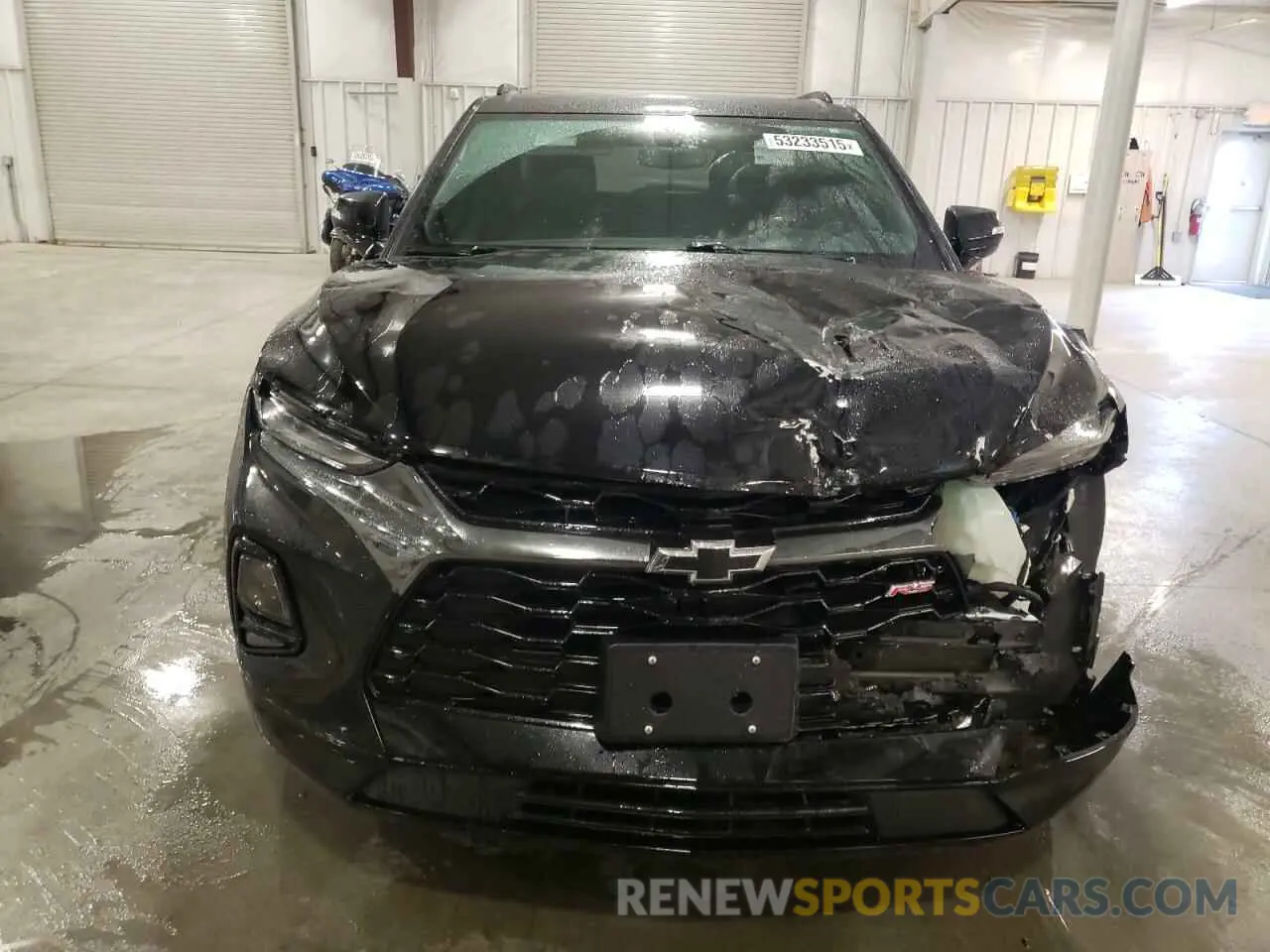 5 Photograph of a damaged car 3GNKBJRS0KS608665 CHEVROLET BLAZER 2019