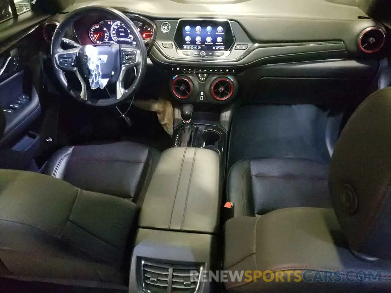 8 Photograph of a damaged car 3GNKBJRS0KS608665 CHEVROLET BLAZER 2019