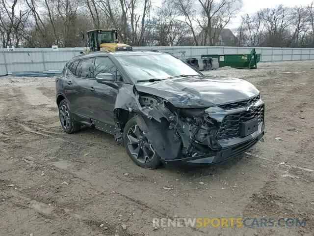 15 Photograph of a damaged car 3GNKBJRS1KS662752 CHEVROLET BLAZER 2019
