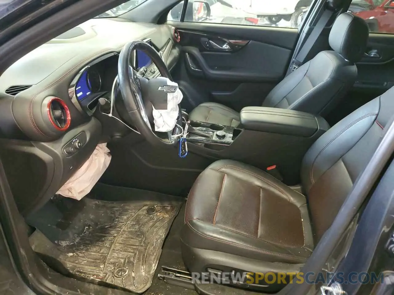 7 Photograph of a damaged car 3GNKBJRS1KS662752 CHEVROLET BLAZER 2019