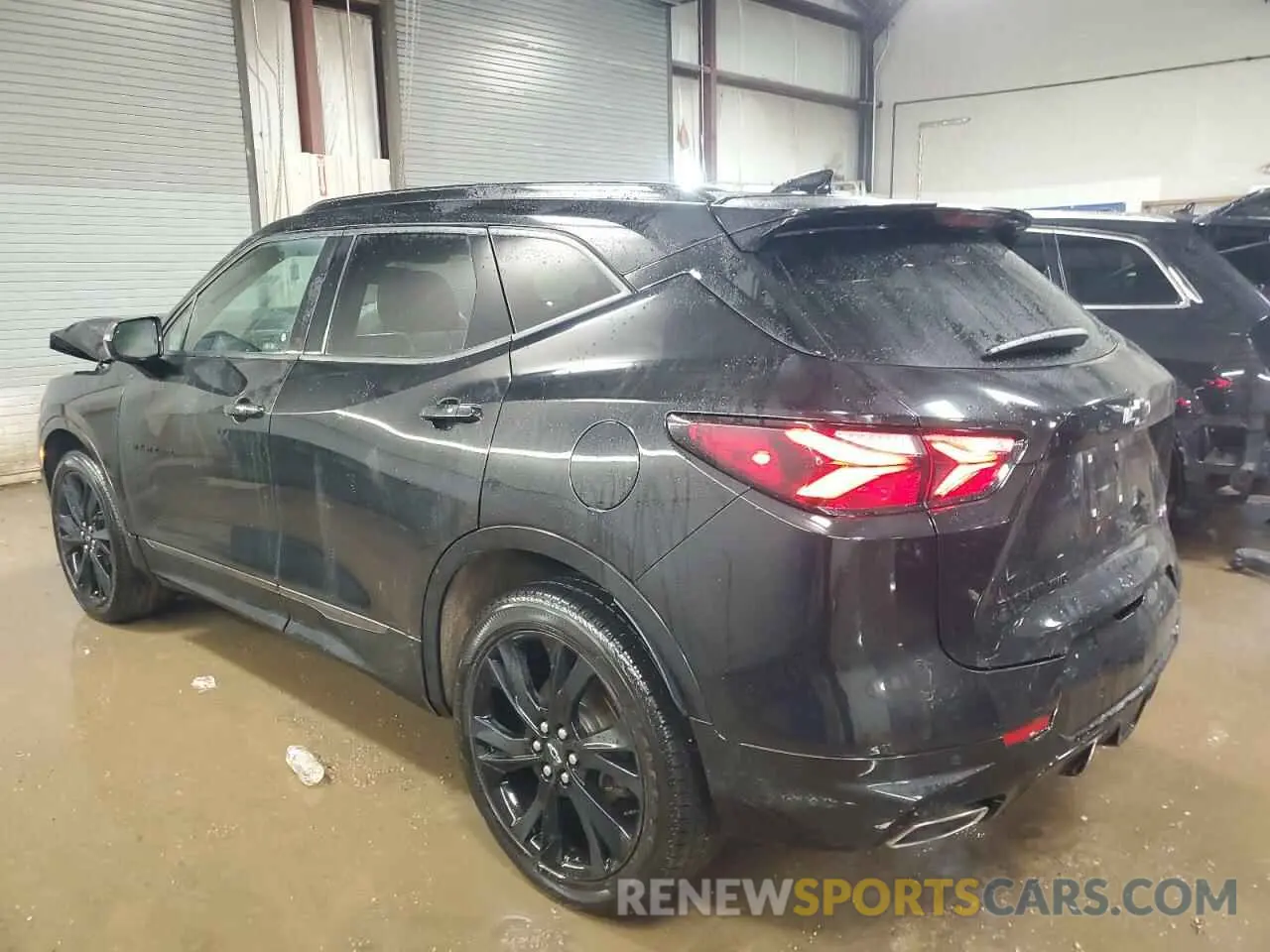 2 Photograph of a damaged car 3GNKBJRS2KS675252 CHEVROLET BLAZER 2019