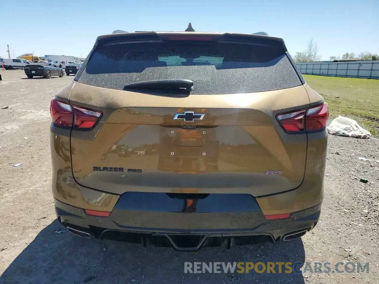 6 Photograph of a damaged car 3GNKBJRS3KS680296 CHEVROLET BLAZER 2019