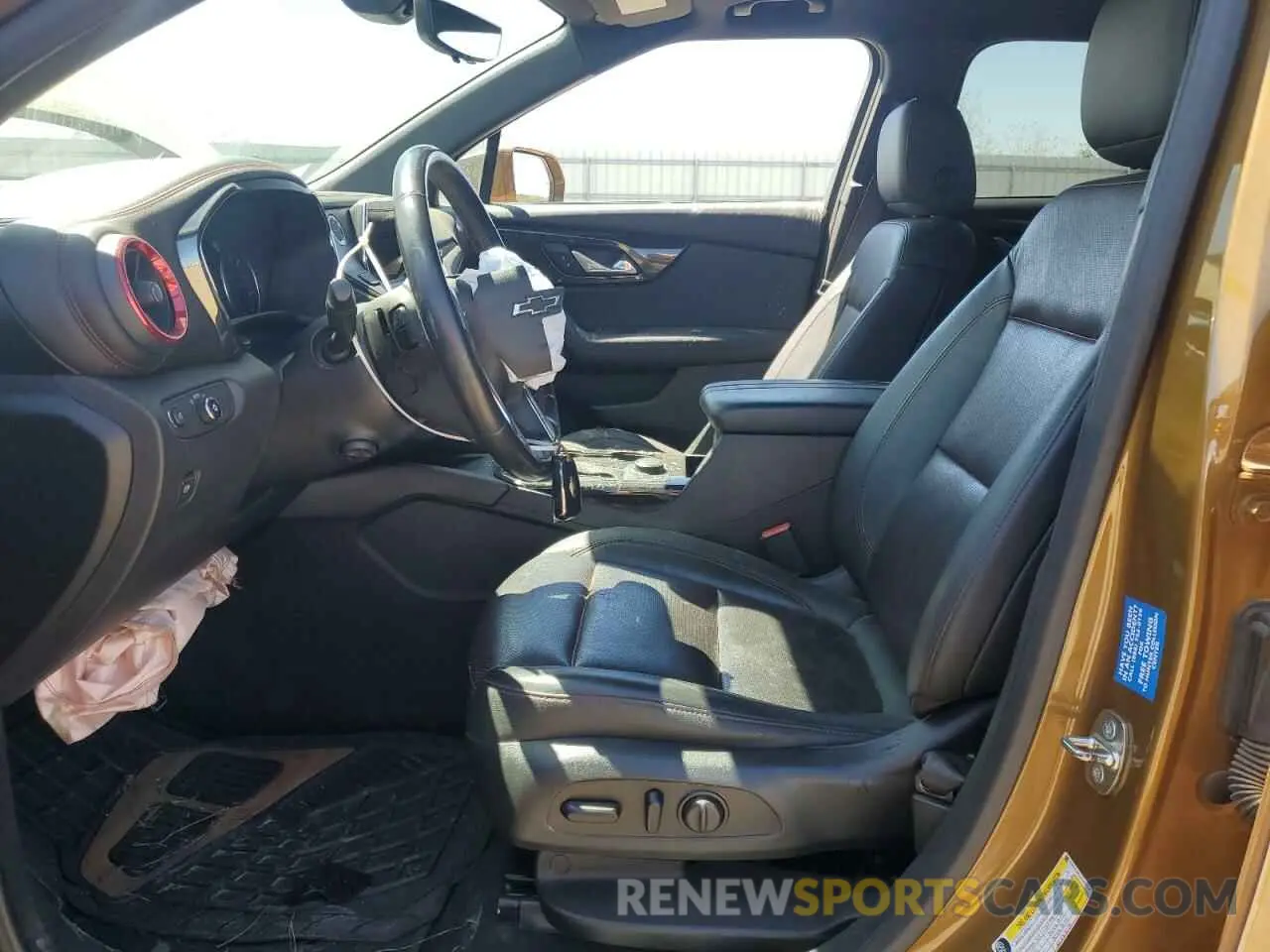 7 Photograph of a damaged car 3GNKBJRS3KS680296 CHEVROLET BLAZER 2019