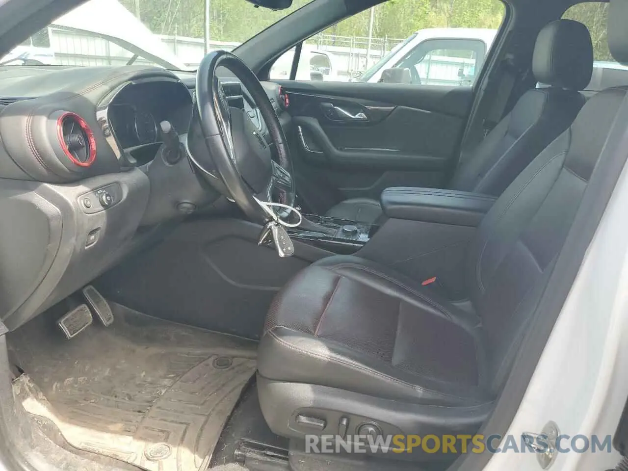 7 Photograph of a damaged car 3GNKBJRS5KS678615 CHEVROLET BLAZER 2019