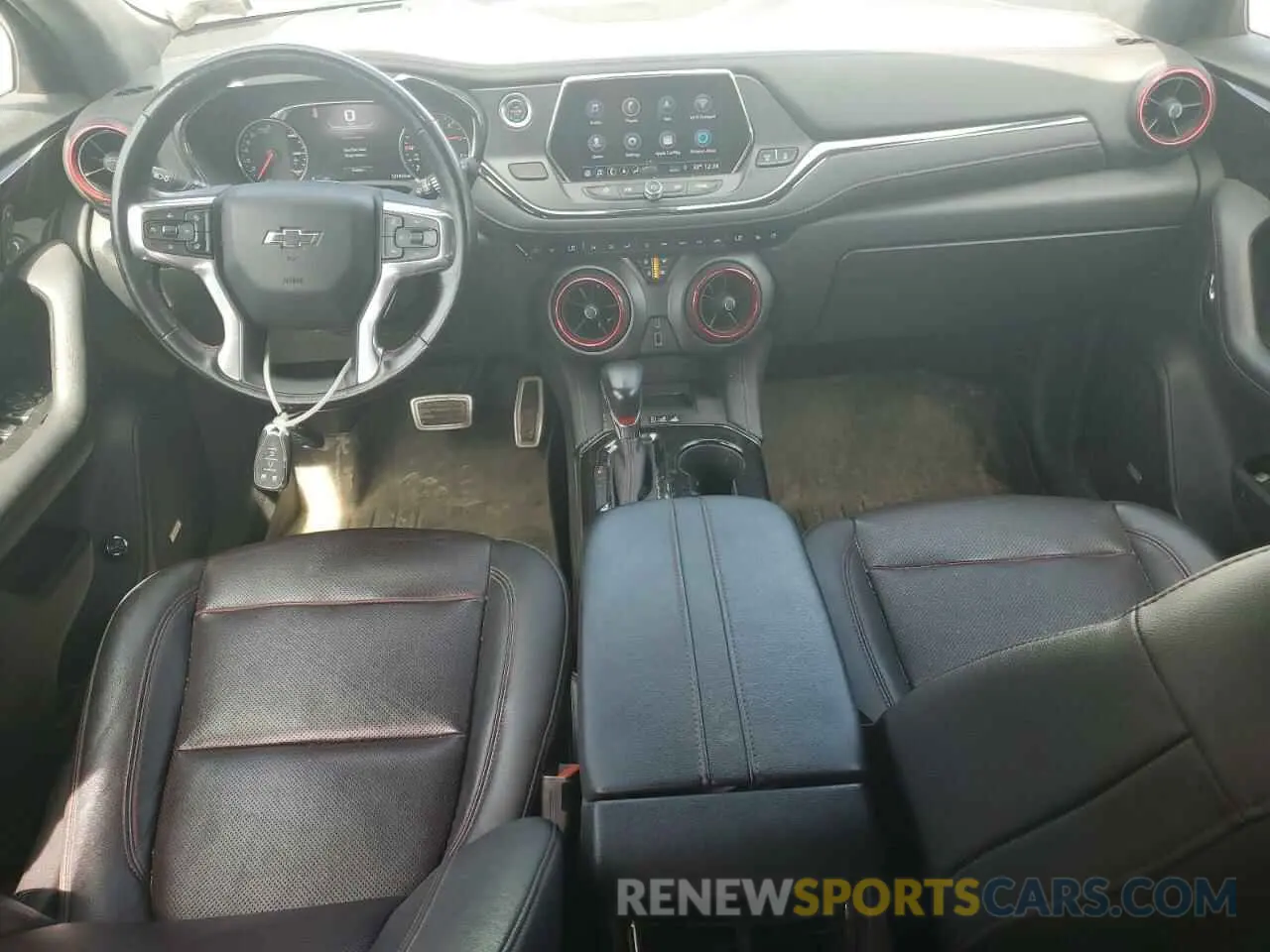 8 Photograph of a damaged car 3GNKBJRS5KS678615 CHEVROLET BLAZER 2019