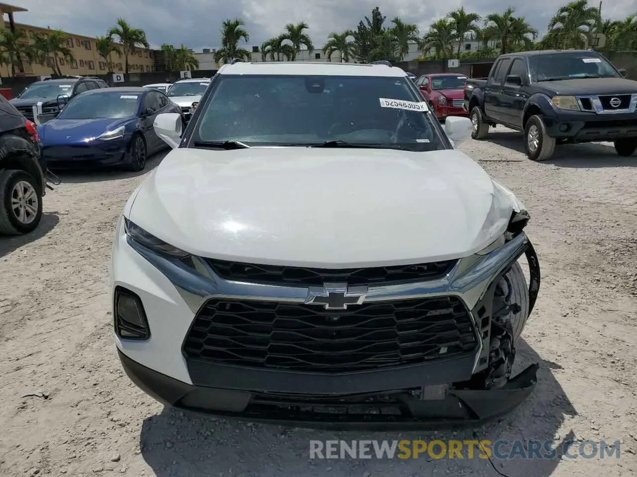 5 Photograph of a damaged car 3GNKBJRS5KS700855 CHEVROLET BLAZER 2019