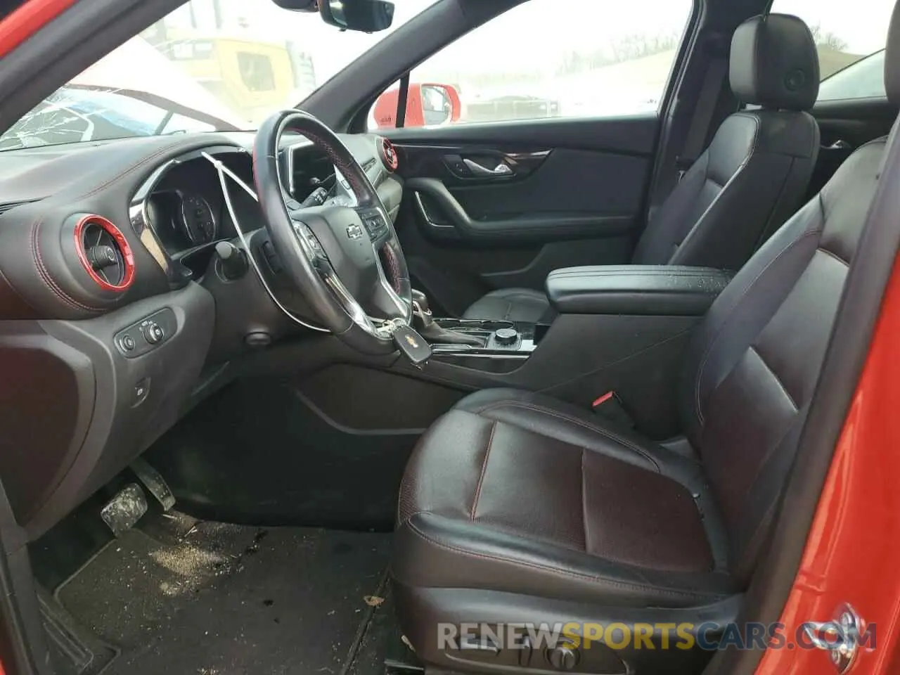 7 Photograph of a damaged car 3GNKBJRS6KS621369 CHEVROLET BLAZER 2019