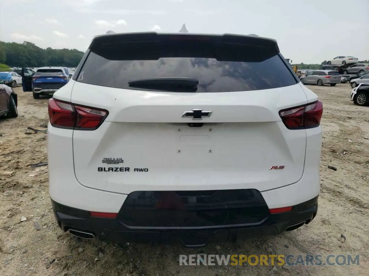 6 Photograph of a damaged car 3GNKBJRS7KS640321 CHEVROLET BLAZER 2019