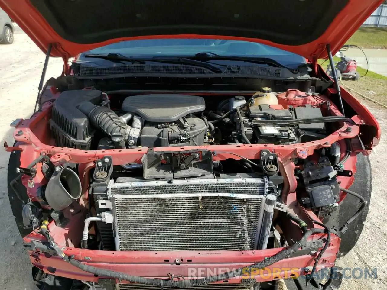 12 Photograph of a damaged car 3GNKBJRS7KS702896 CHEVROLET BLAZER 2019