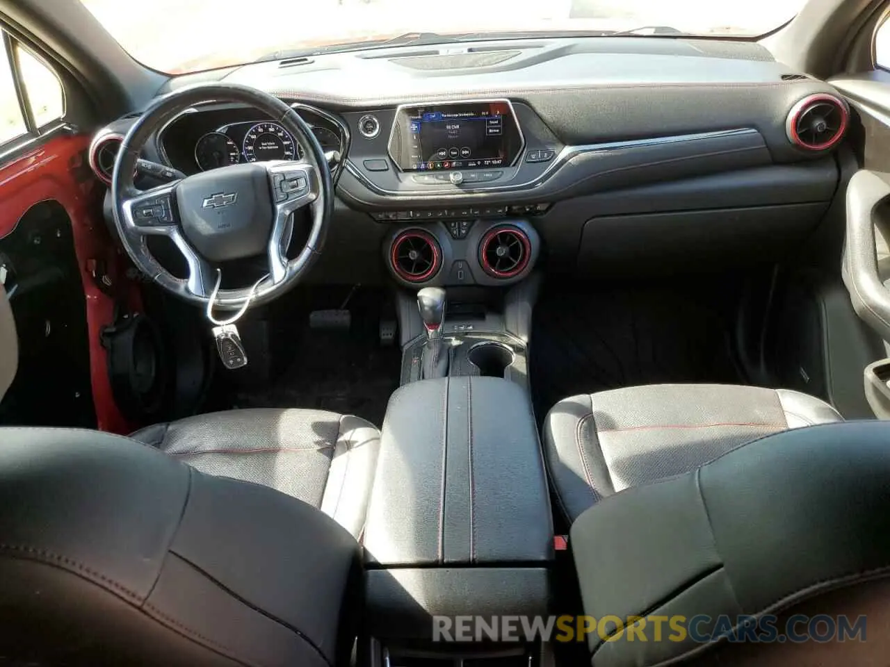 8 Photograph of a damaged car 3GNKBJRS7KS702896 CHEVROLET BLAZER 2019