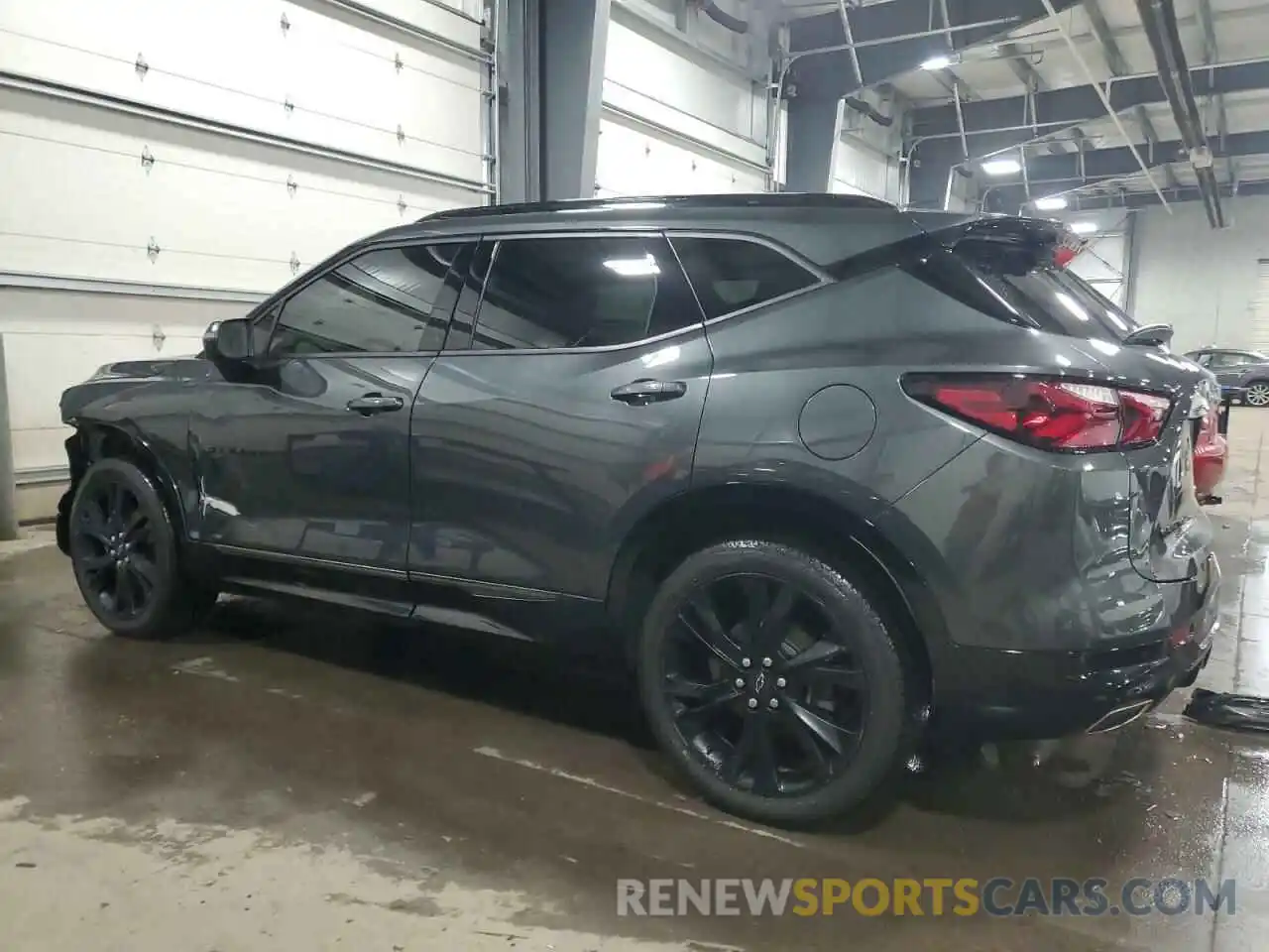 2 Photograph of a damaged car 3GNKBJRS8KS611202 CHEVROLET BLAZER 2019