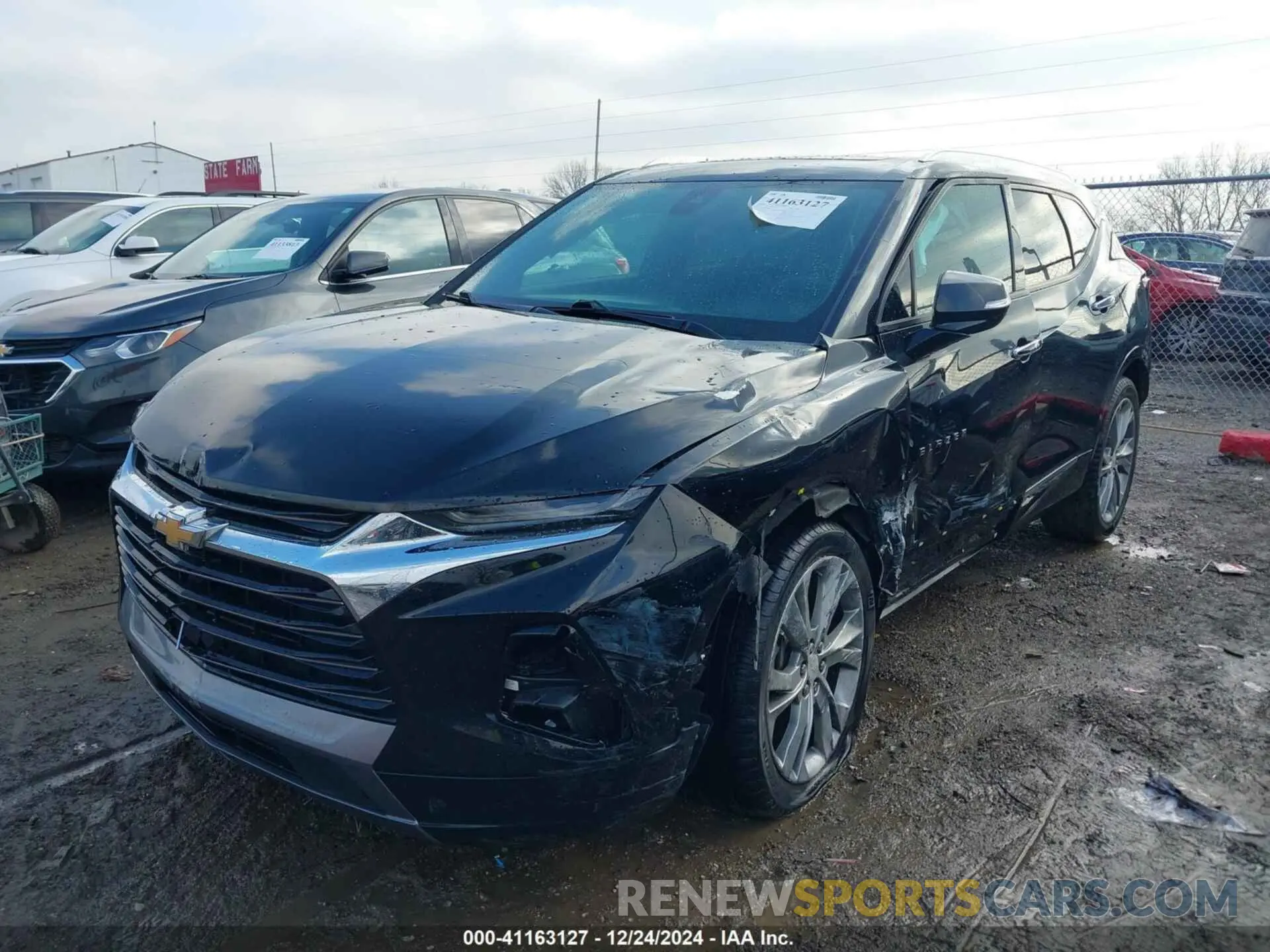 2 Photograph of a damaged car 3GNKBKRS8KS697942 CHEVROLET BLAZER 2019