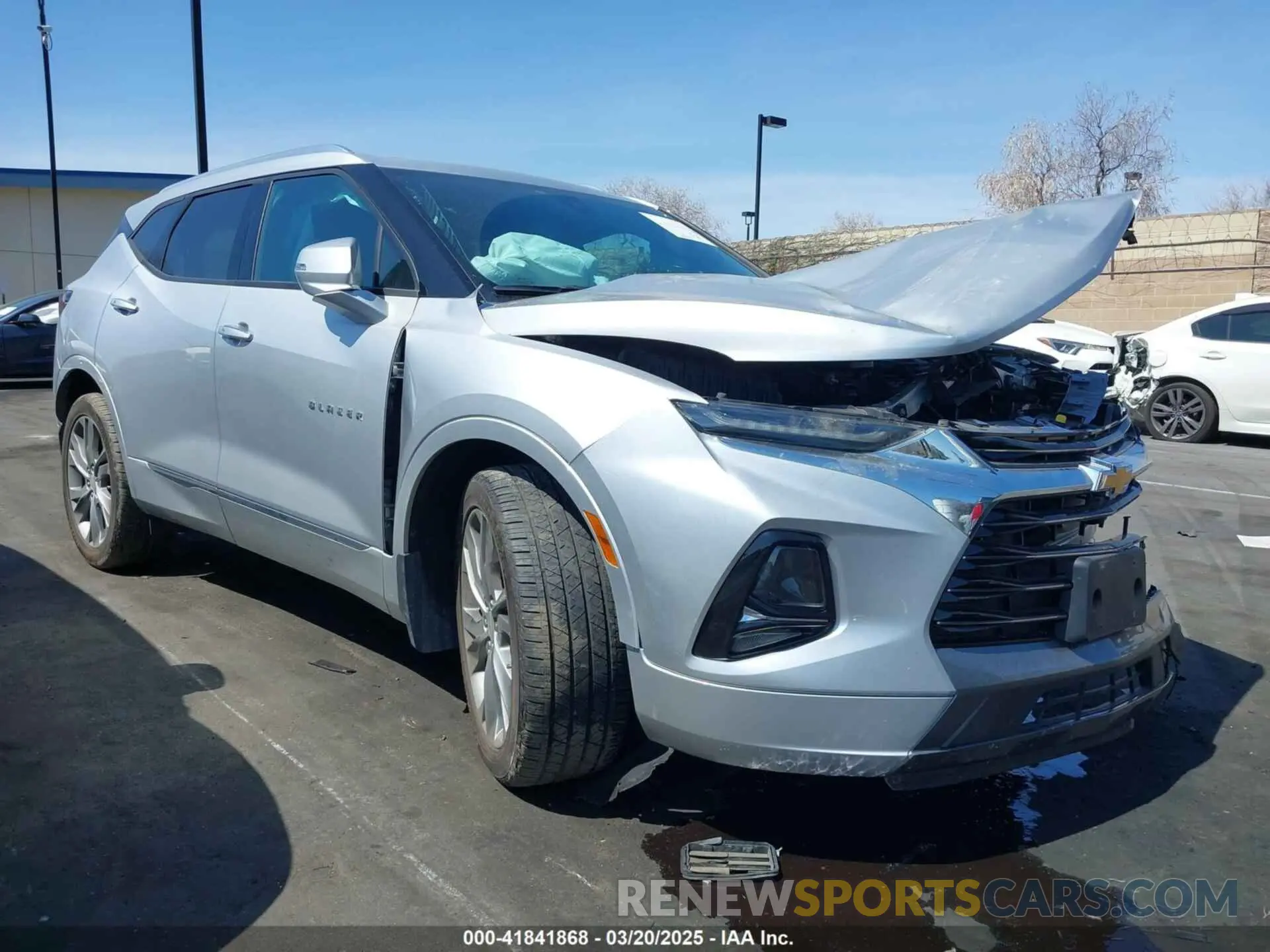 14 Photograph of a damaged car 3GNKBKRSXKS623194 CHEVROLET BLAZER 2019