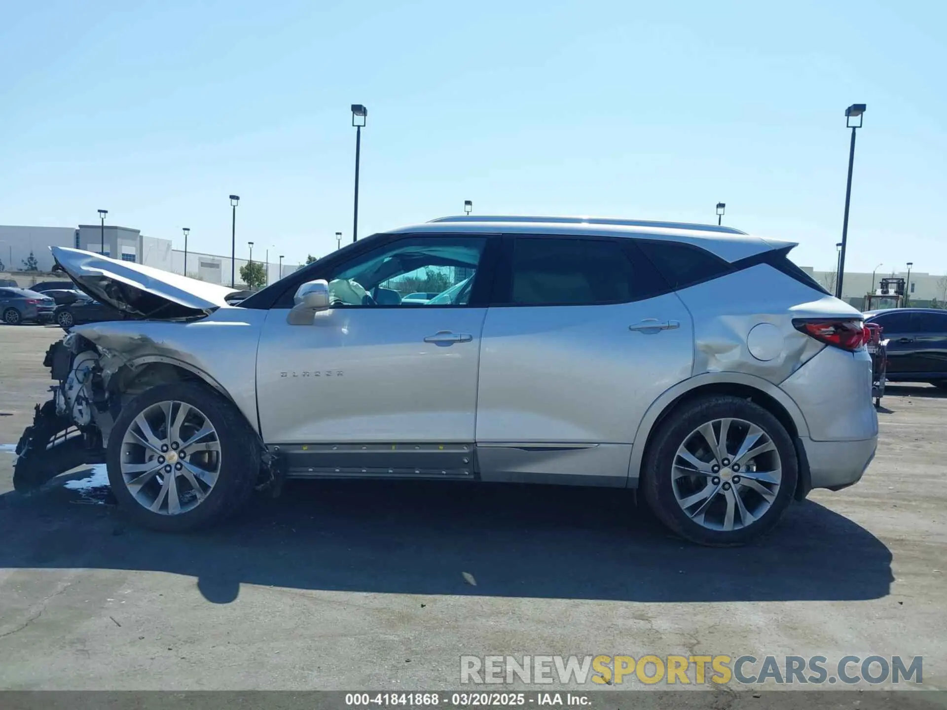 15 Photograph of a damaged car 3GNKBKRSXKS623194 CHEVROLET BLAZER 2019