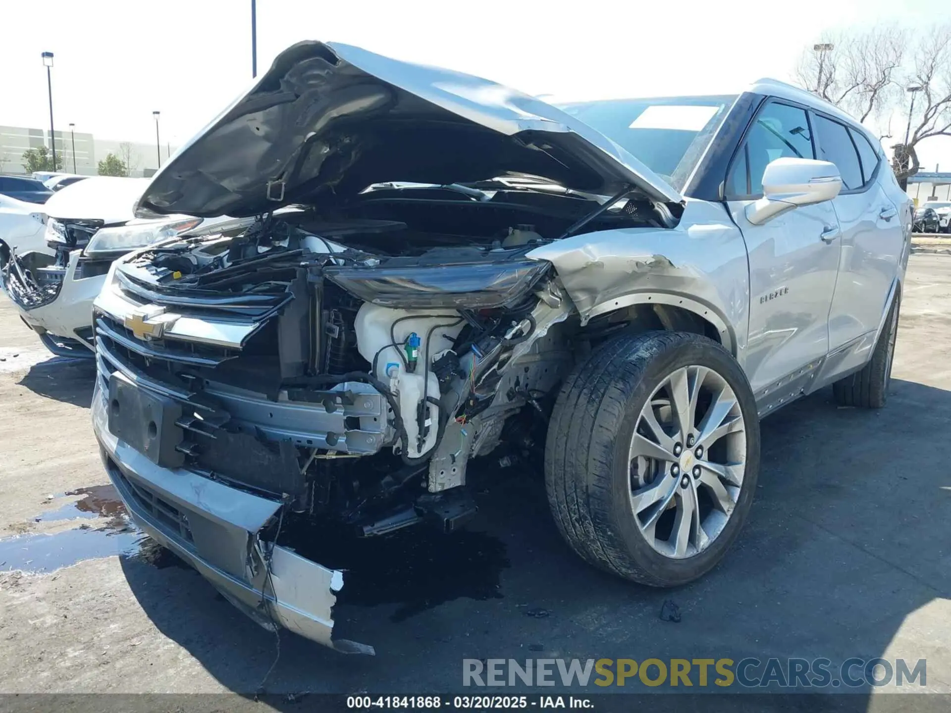 6 Photograph of a damaged car 3GNKBKRSXKS623194 CHEVROLET BLAZER 2019