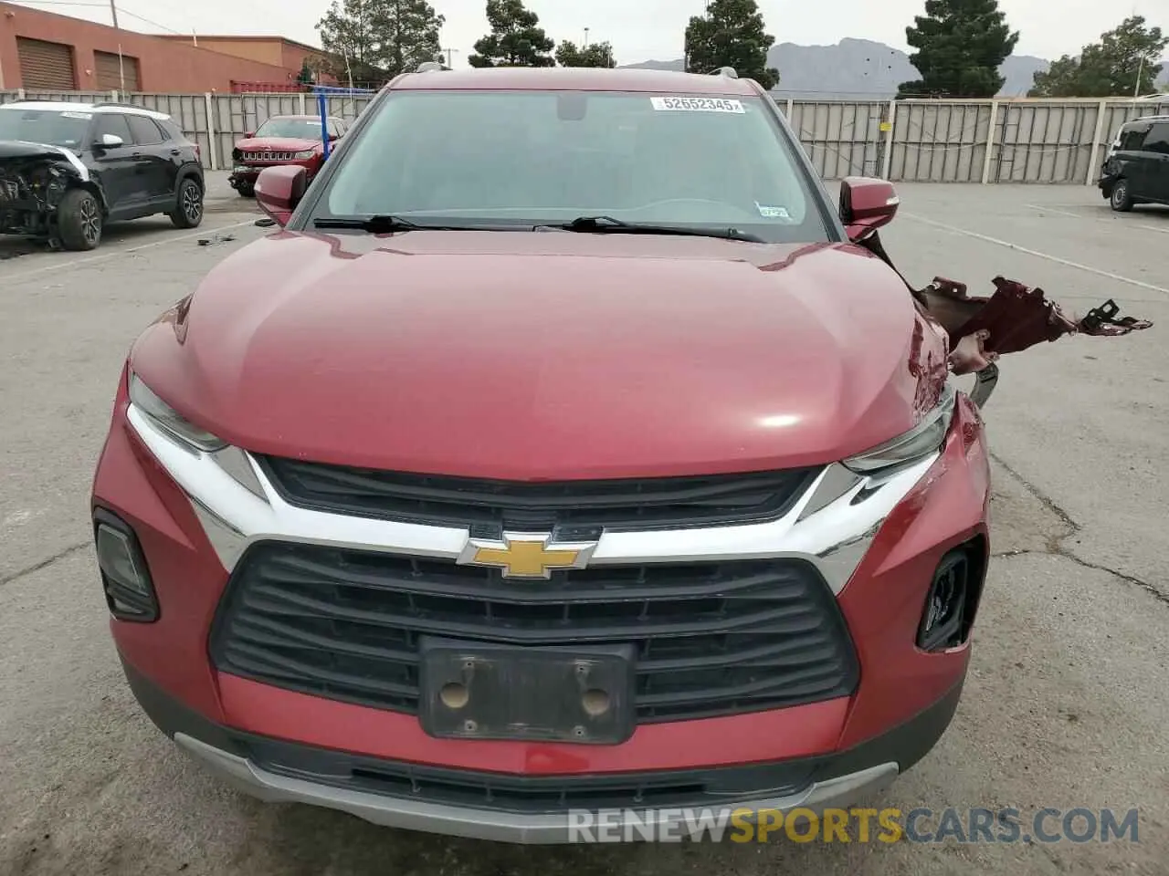 5 Photograph of a damaged car 3GNKBBRA1LS667965 CHEVROLET BLAZER 2020
