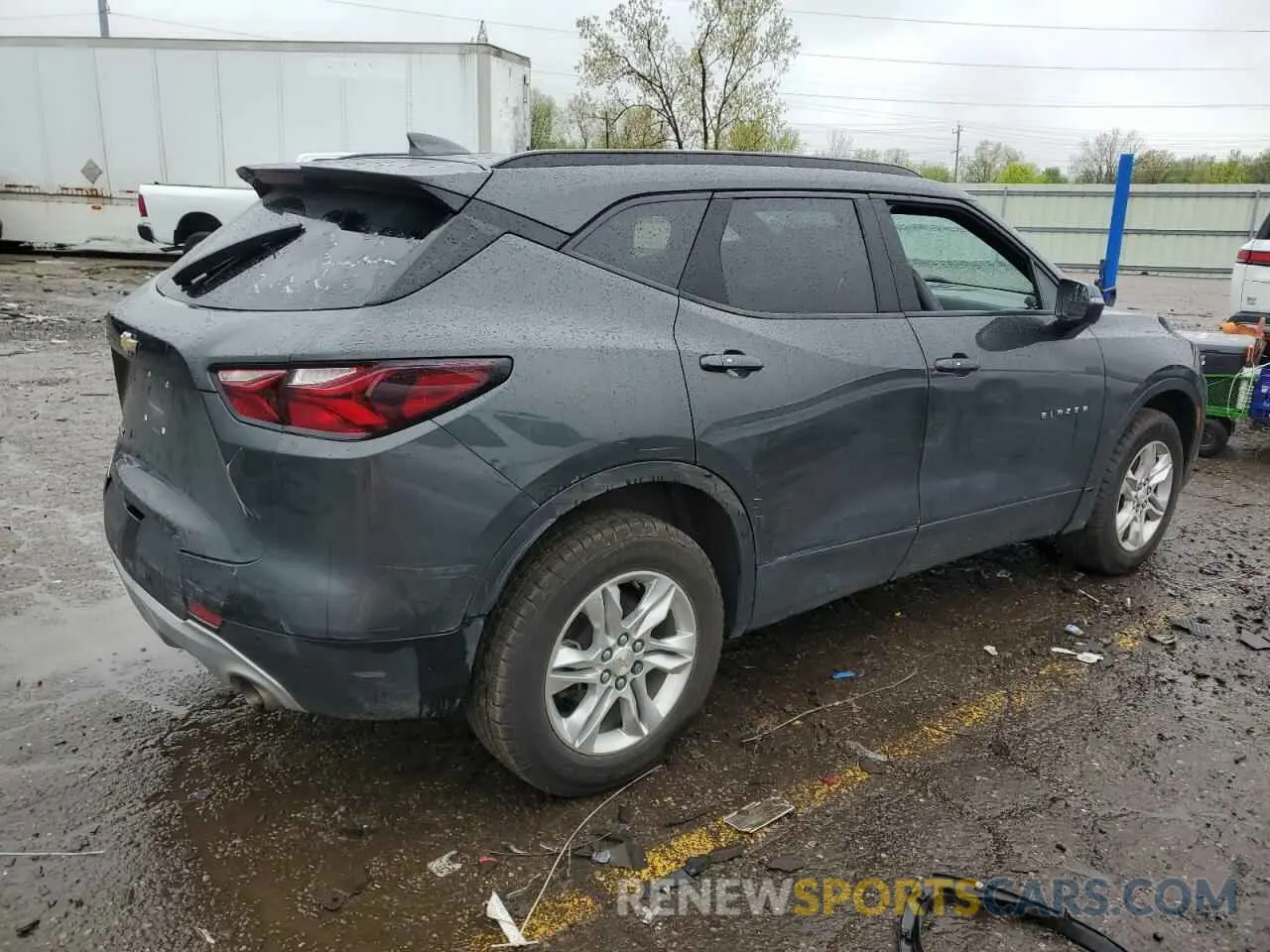 3 Photograph of a damaged car 3GNKBBRA3LS663819 CHEVROLET BLAZER 2020