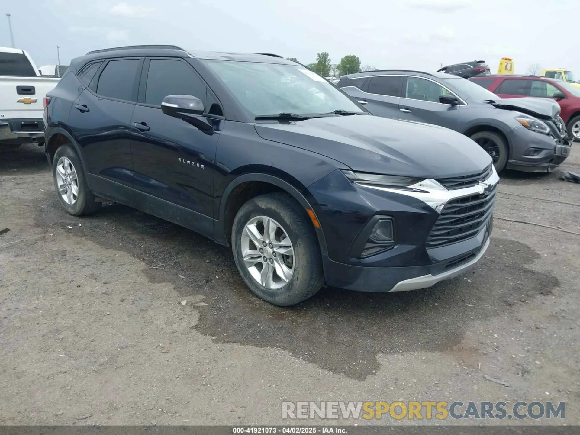 1 Photograph of a damaged car 3GNKBBRA4LS711327 CHEVROLET BLAZER 2020
