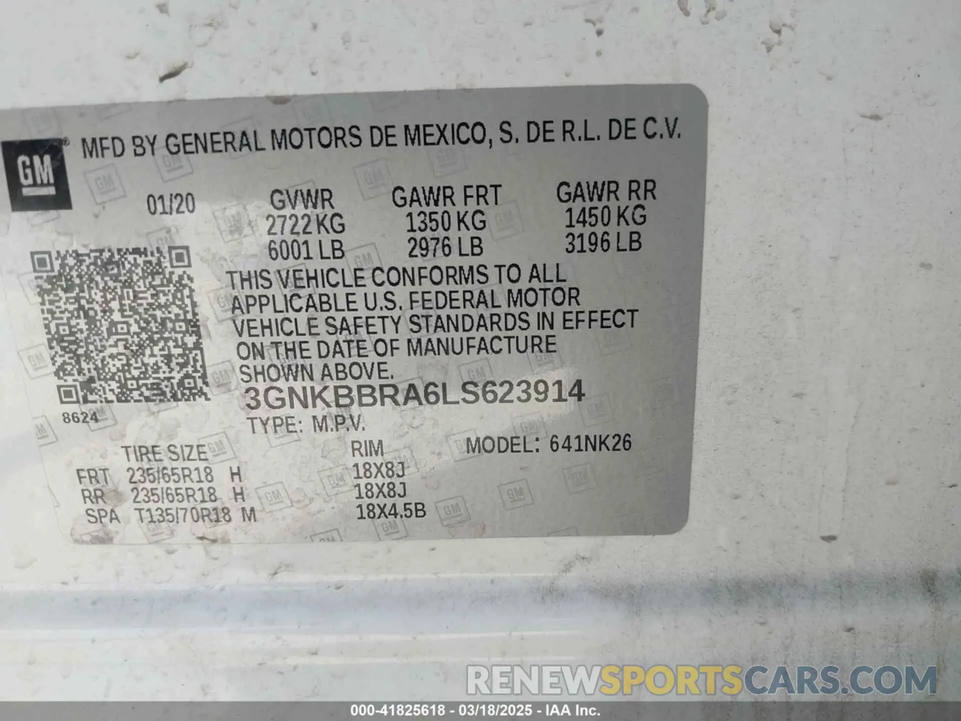 9 Photograph of a damaged car 3GNKBBRA6LS623914 CHEVROLET BLAZER 2020