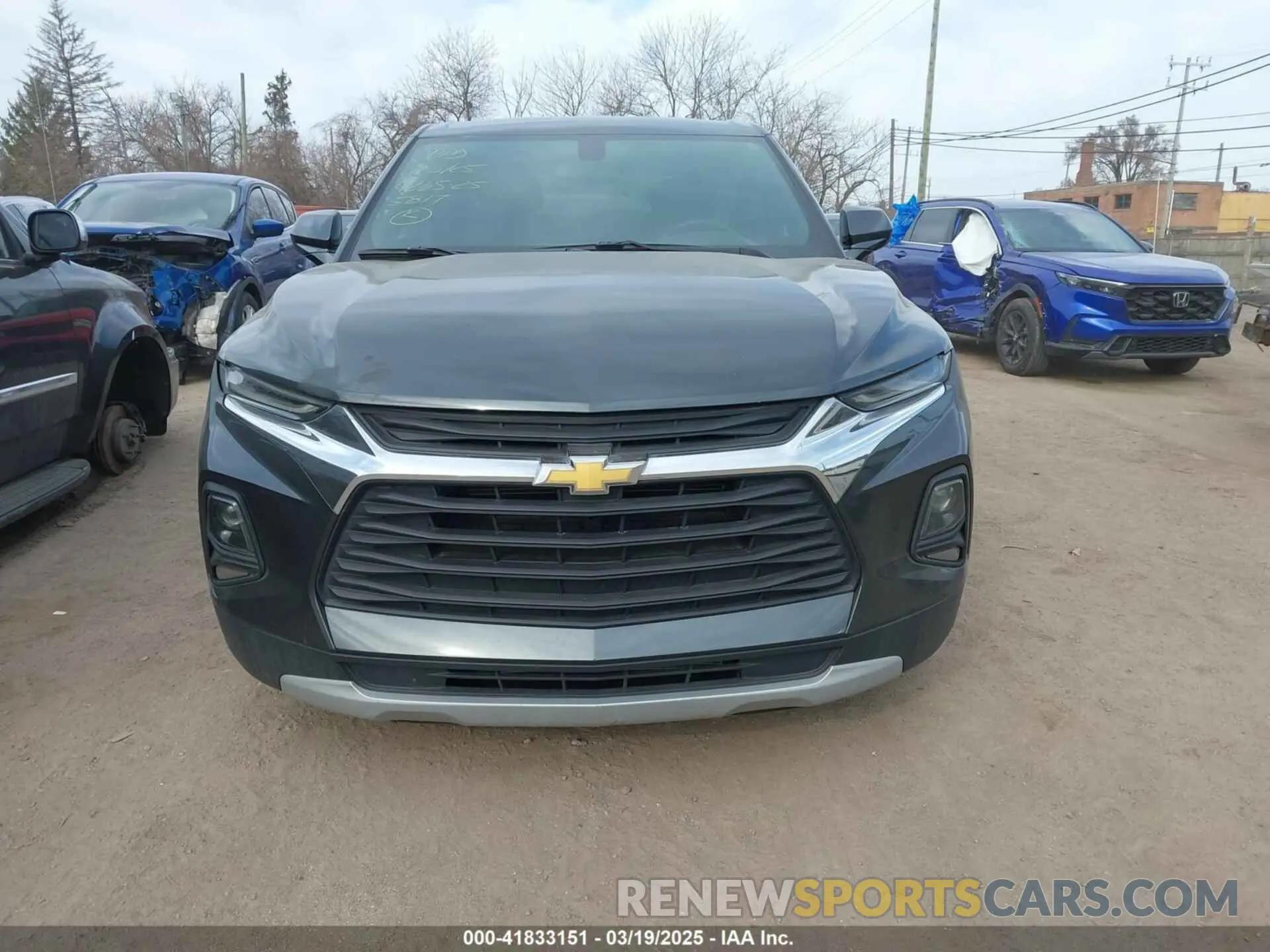 12 Photograph of a damaged car 3GNKBBRA9LS595817 CHEVROLET BLAZER 2020