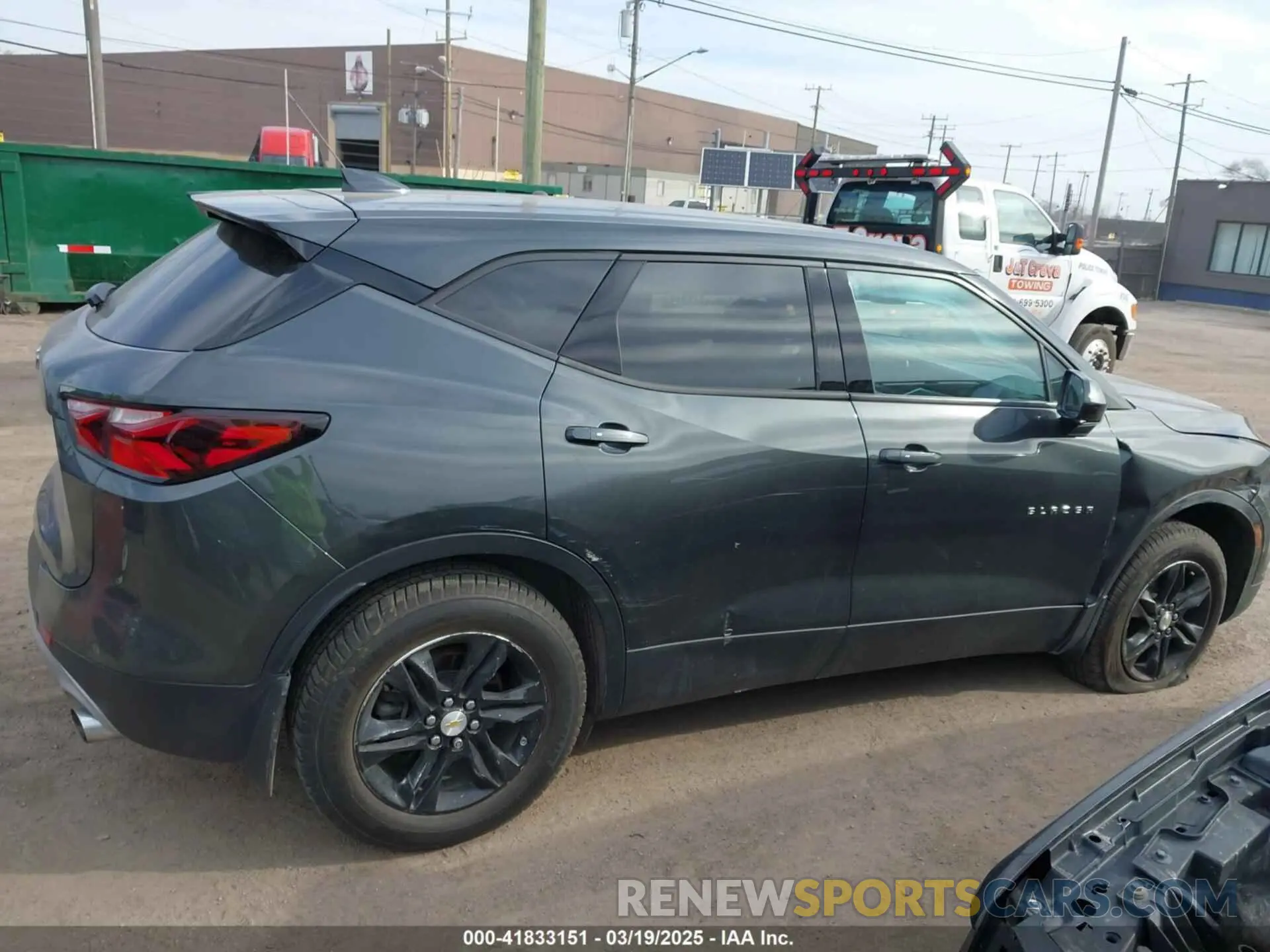 13 Photograph of a damaged car 3GNKBBRA9LS595817 CHEVROLET BLAZER 2020