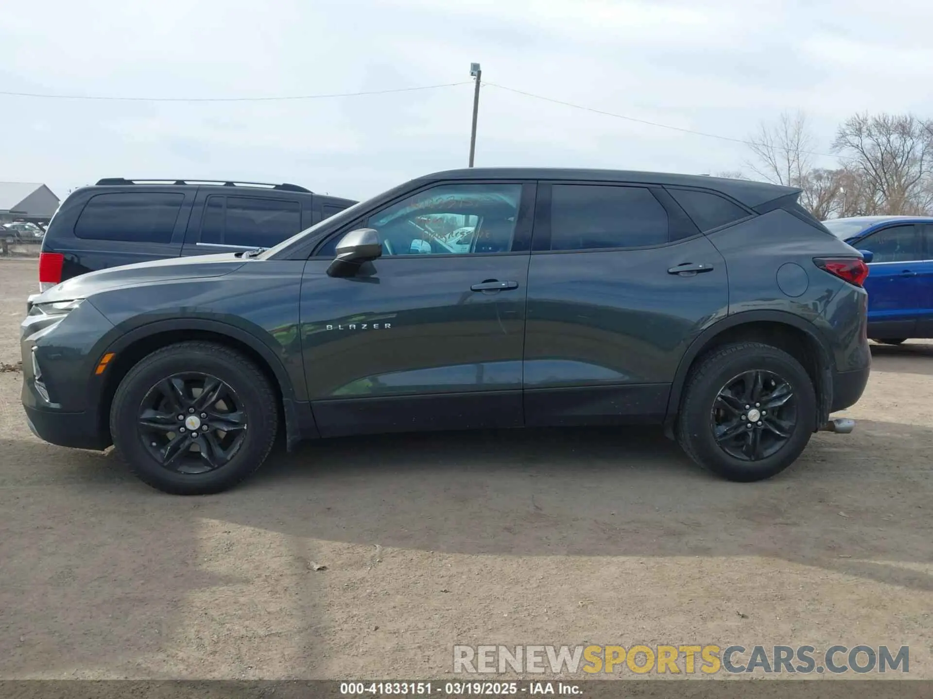 14 Photograph of a damaged car 3GNKBBRA9LS595817 CHEVROLET BLAZER 2020