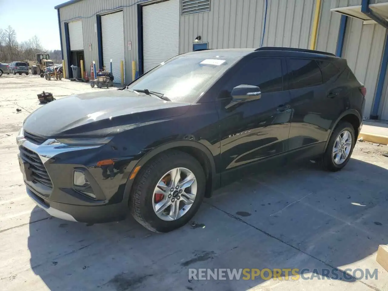 1 Photograph of a damaged car 3GNKBCR4XLS670556 CHEVROLET BLAZER 2020