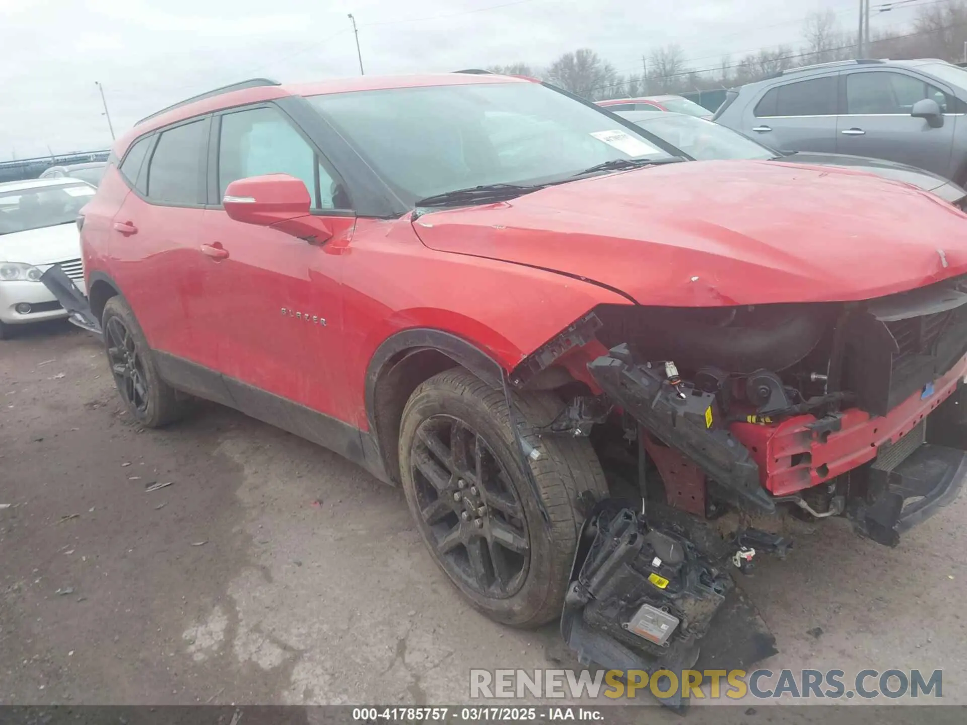 14 Photograph of a damaged car 3GNKBCRS0LS677465 CHEVROLET BLAZER 2020
