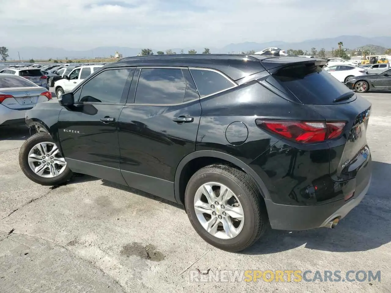 2 Photograph of a damaged car 3GNKBCRS1LS701630 CHEVROLET BLAZER 2020