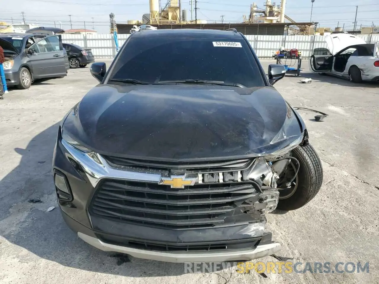 5 Photograph of a damaged car 3GNKBCRS1LS701630 CHEVROLET BLAZER 2020