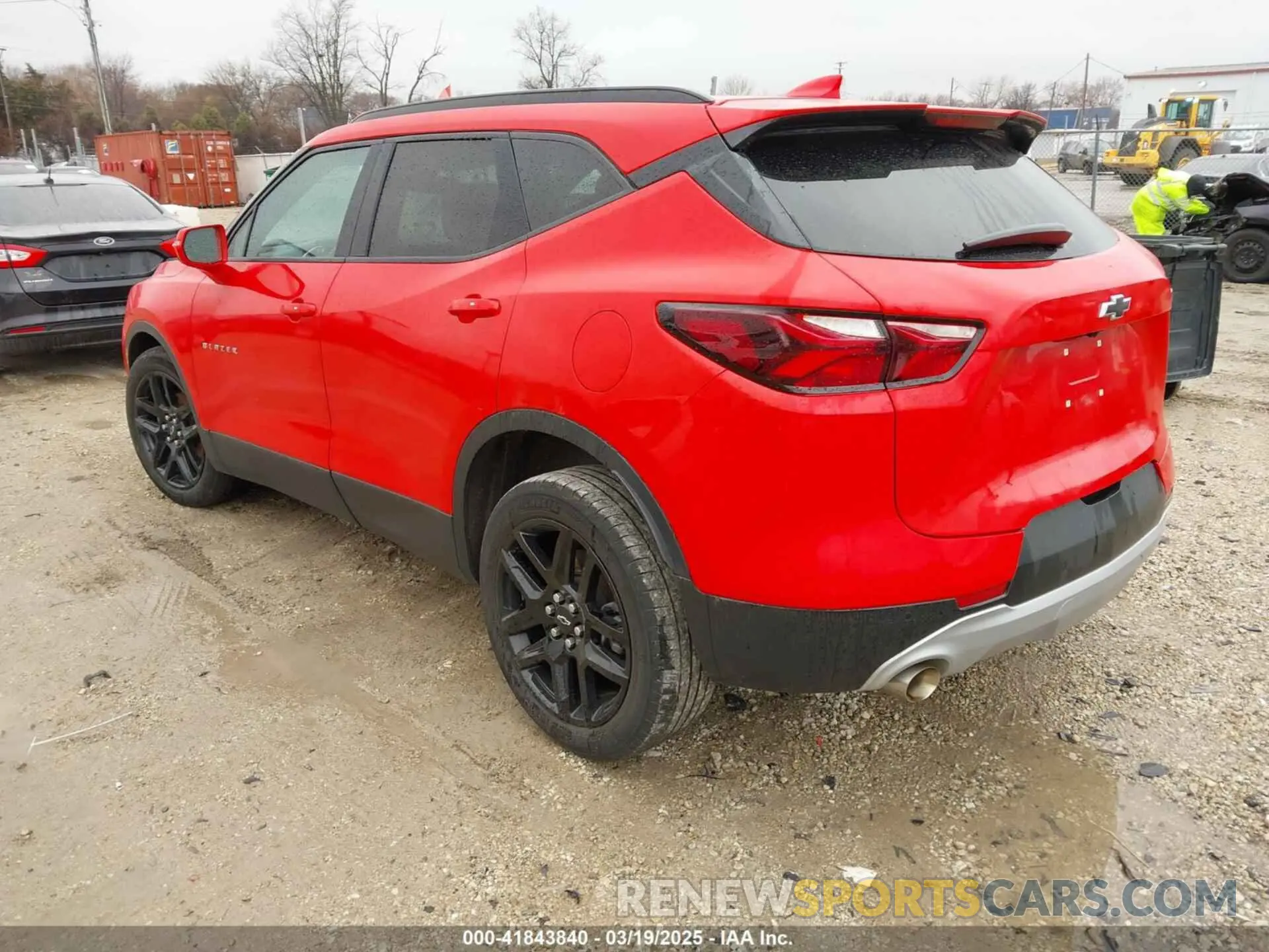 3 Photograph of a damaged car 3GNKBCRS3LS658375 CHEVROLET BLAZER 2020
